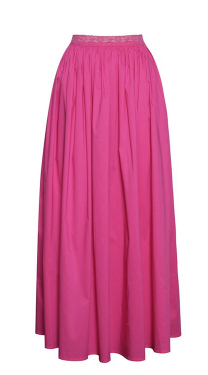 Juliette pink skirt set x Hot Pink